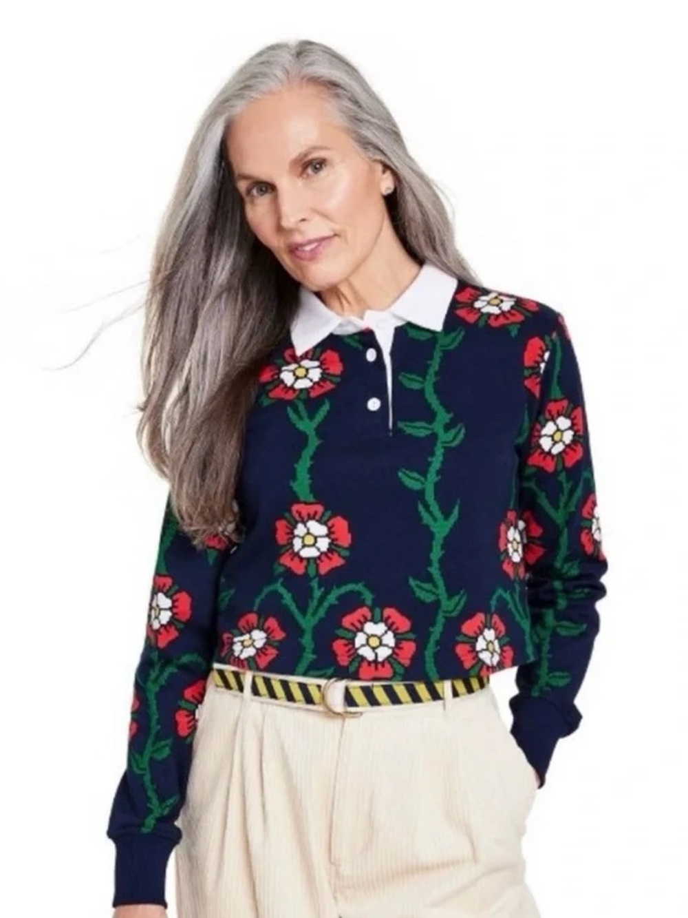Rowing Blazers for Target Floral Rugby Top